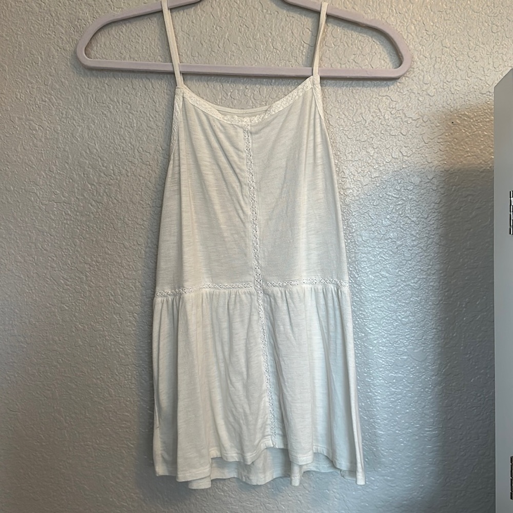 American eagle white tank top
